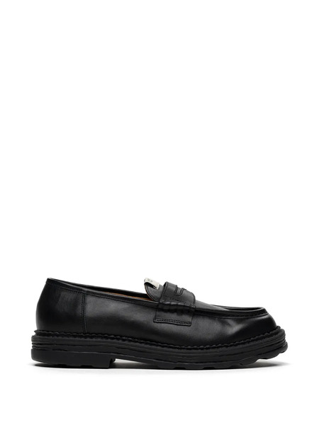  General Scale. Andy Leather Loafers - Black 