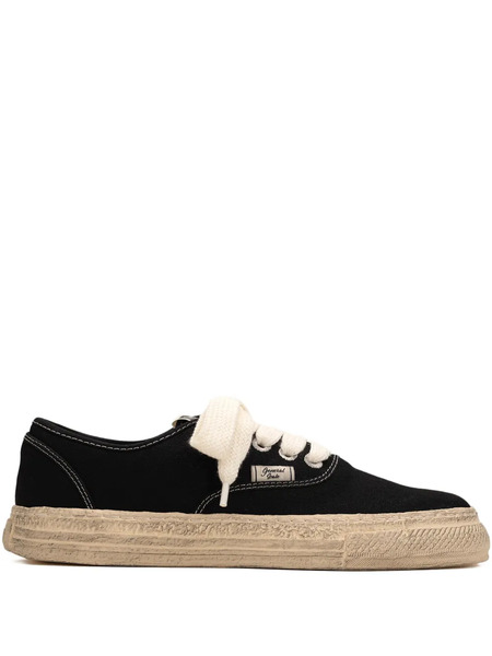  General Scale. Kiefer Canvas Sneakers - Black 