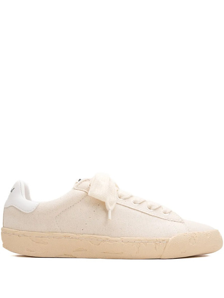 General Scale. Low-top Canvas Sneakers - White 