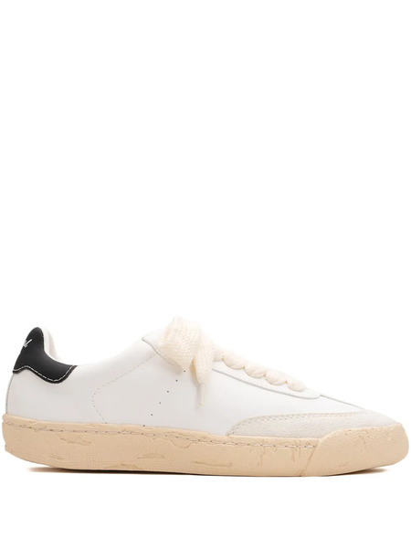  General Scale. Mixed-material Low-top Sneakers - White 