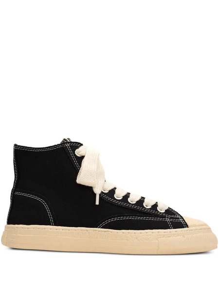  General Scale. Roy Past-sole High-top Sneakers - Black 