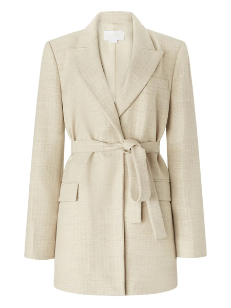  Genny Belted Blazer - Neutrals 