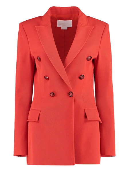  Genny Double-breasted Blazer - Red 