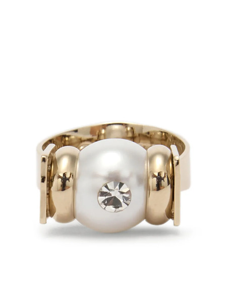  Genny Faux-pearl Ring - Gold 