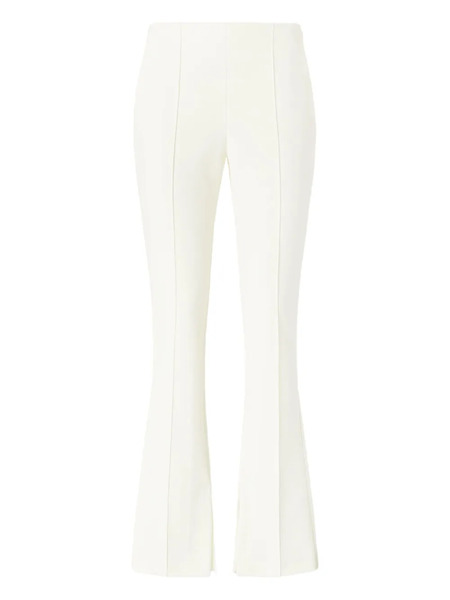  Genny Flared-hem Trousers - White 