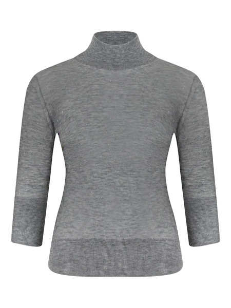  Genny High-neck Sweater - Grey 