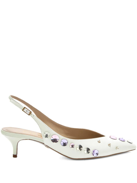  Genny Leather Pumps - Neutrals 