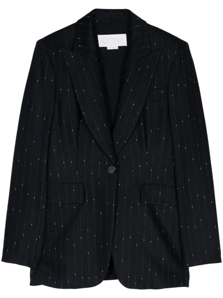  Genny Pinstriped Blazer - Blue 