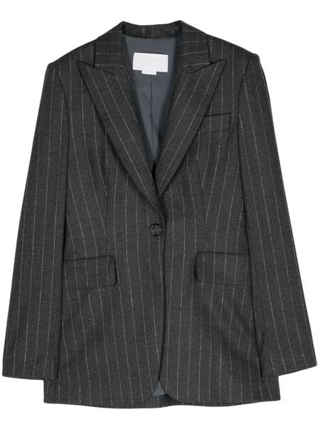  Genny Pinstriped Blazer - Grey 