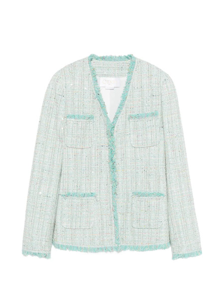  Genny Pocket Fringed Jacket - Neutrals 