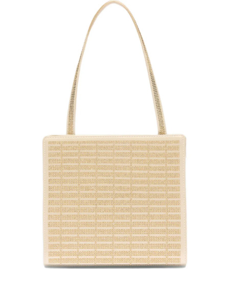  Genny So Chick Crystal-embellished Mini Bag - Neutrals 