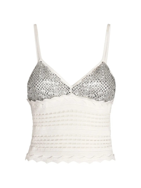  Genny Textured Top - White 