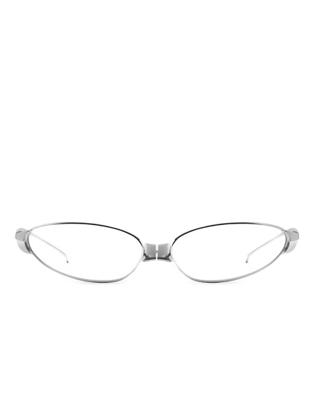  Gentle Monster Fuse 02 Oval-frame Glasses - Silver 