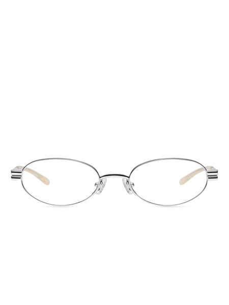  Gentle Monster Lolos 02 Round-frame Glasses - Silver 