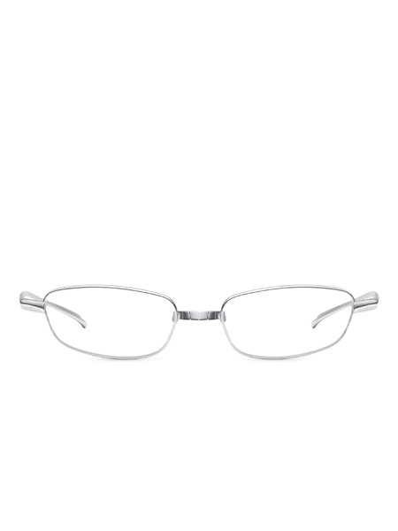  Gentle Monster Riff 02 Rectangle-frame Glasses - Silver 