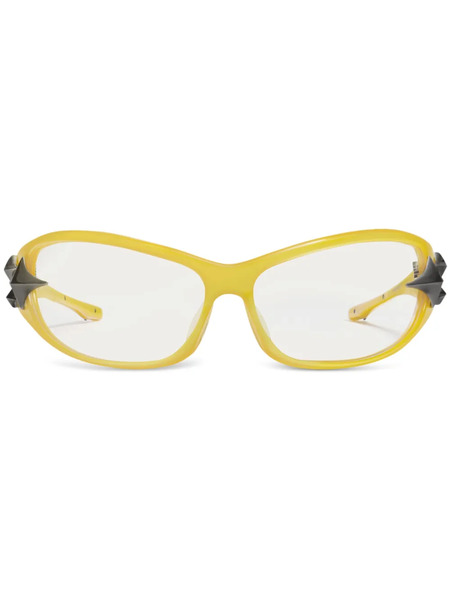  Gentle Monster Third Kind Y8 Goggle-frame Glasses - Yellow 