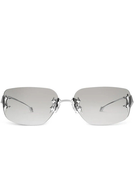  Gentle Monster Ttl Square-frame Sunglasses - Silver 