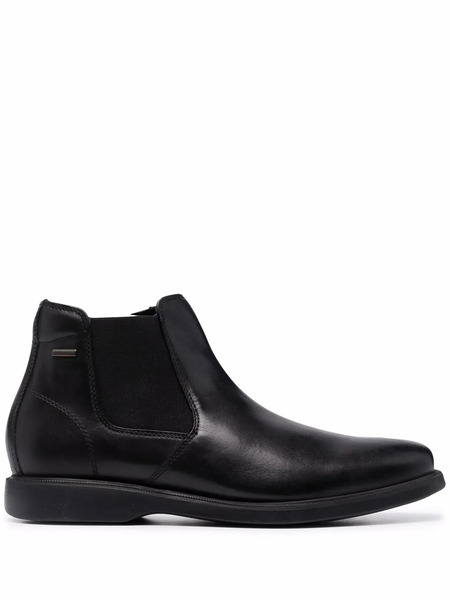  Geox Brayden Leather Boots - Black 