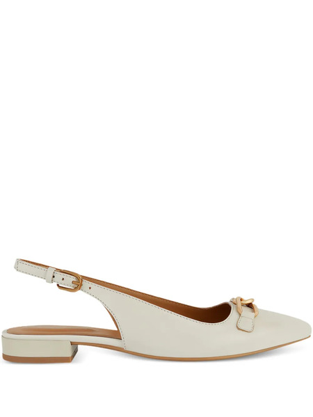  Geox Charyssa Slingback Pumps - White 