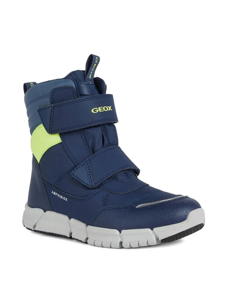  Geox Double-strap Padded Boots - Blue 