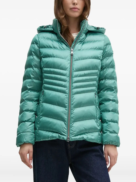  Geox Hooded Quilted Jacket - Green 