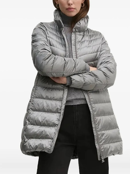  Geox Jaysen Quilted High-neck Jacket - Grey 