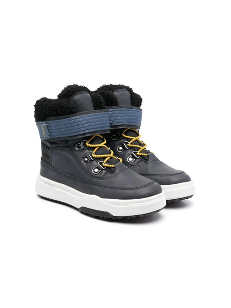  Geox Kids Bunshee Fleece-lined Boots - Blue 