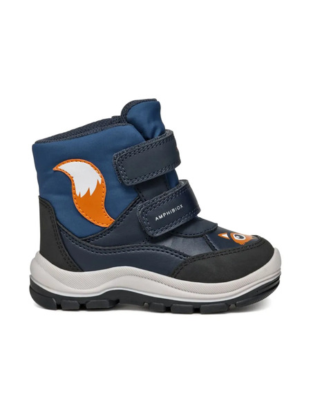  Geox Kids Flanfil Waterproof Boots - Blue 