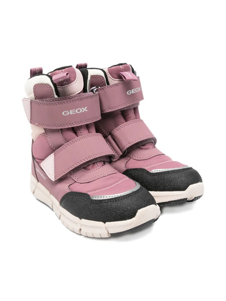  Geox Kids Flexyper Touch-strap Boots - Pink 