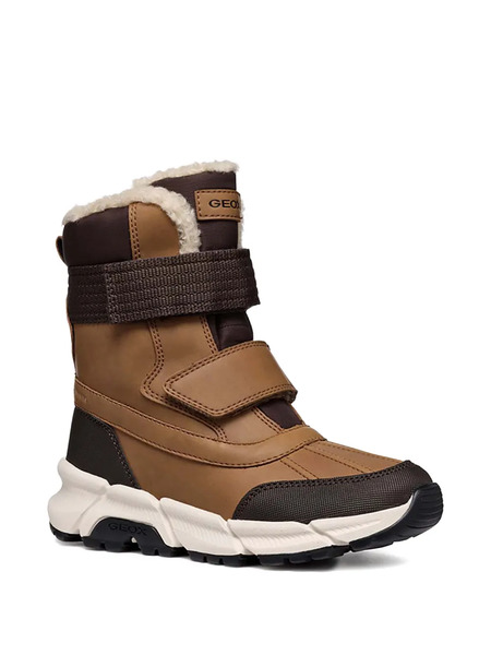  Geox Kids J Flexyper Plus Boots - Brown 