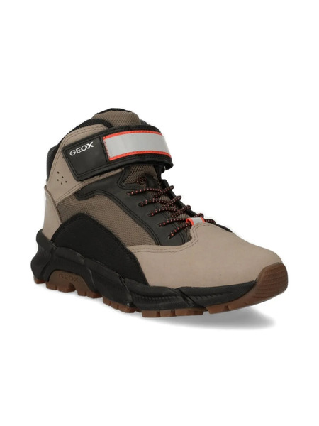  Geox Kids Touch-strap Ankle Boots - Neutrals 