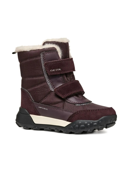  Geox Kids Trekkyup Boots - Purple 