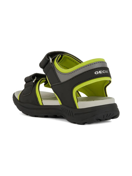  Geox Kids Vaniett Sandals - Black 