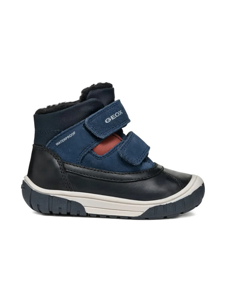  Geox Kids Water-resistant Ankle Boots - Blue 