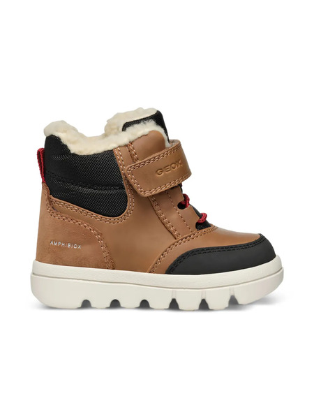  Geox Kids Willaboom Ankle Boots - Brown 