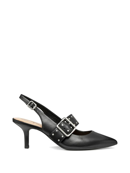  Geox Kleopy Studded Buckle Pumps - Black 