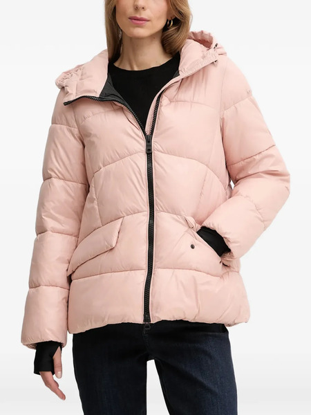  Geox Quilted-pattern Padded Jacket - Pink 