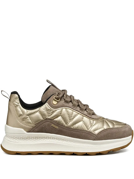  Geox Quilted Sneakers - Brown 