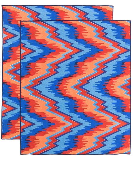  Gergei Erdei Point De Hongrie Placemat Set - Red 