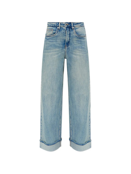  Gestuz Cuffed Denim Jeans - Blue 
