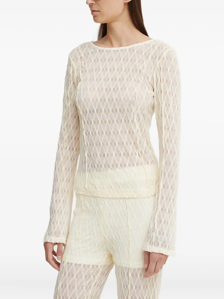  Gestuz Licagz Open-back Top - Neutrals 