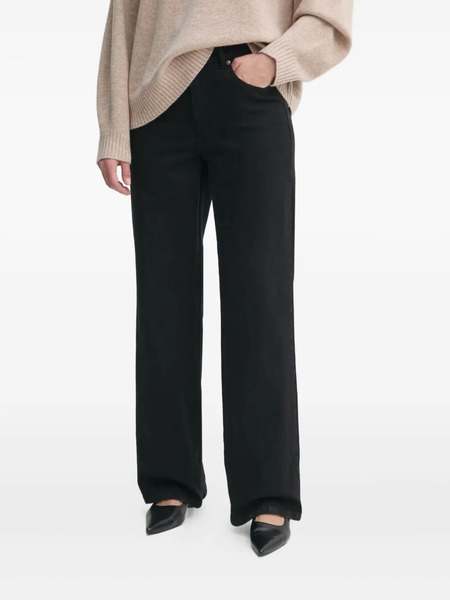  Gestuz Logo-patch Jeans - Black 