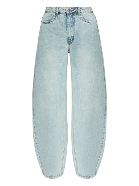  Gestuz Logo-patch Jeans - Blue 
