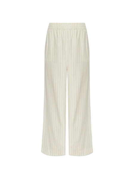  Gestuz Pinstripe Elasticated Trousers - Neutrals 