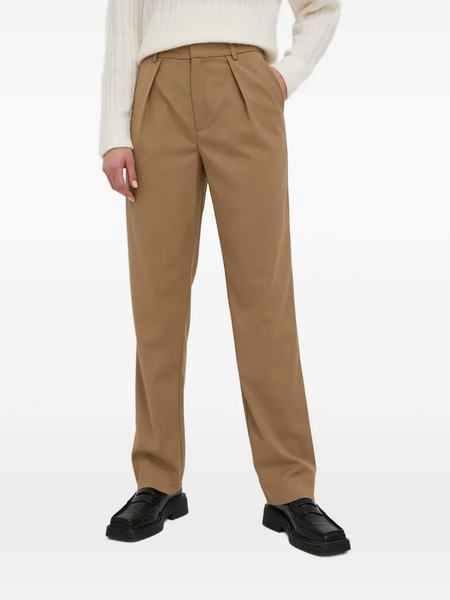  Gestuz Pleated Tailored Trousers - Neutrals 