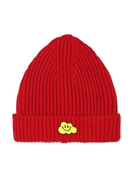  Ghayme Cloud-appliqué Beanie - Red 