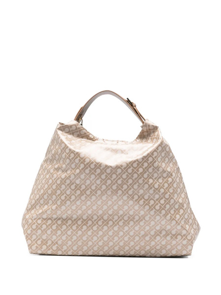  Gherardini Monogram Shoulder Bag - Neutrals 