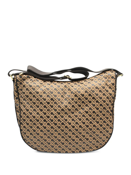  Gherardini Patterned Strap Shoulder Bag - Neutrals 