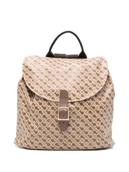  Gherardini Patterned Tote Bag - Brown 