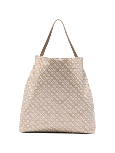  Gherardini Patterned Tote Bag - Neutrals 